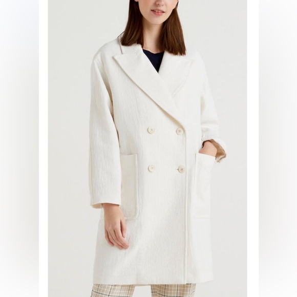 UNITED COLORS OF BENETTON COAT SZ 4US - Picture 11 of 14